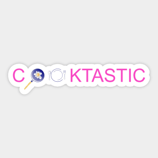 COOKTASTIC - Cooking is fantastic Sticker